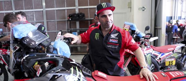 Paulo Goncalves, motociclista portugués - Sputnik Mundo