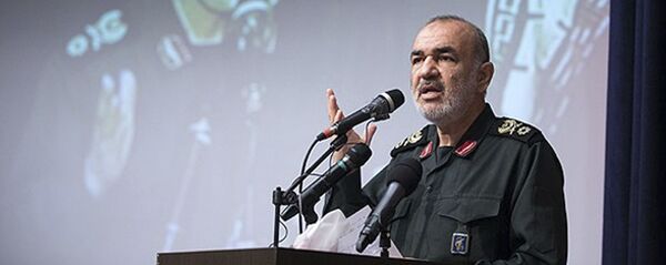 El general Hossein Salami, comandante de la Guardia Revolucionaria iraní (archivo) - Sputnik Mundo