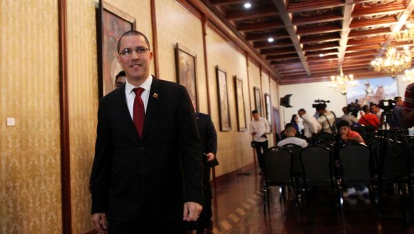 Jorge Arreaza, canciller de Venezuela - Sputnik Mundo