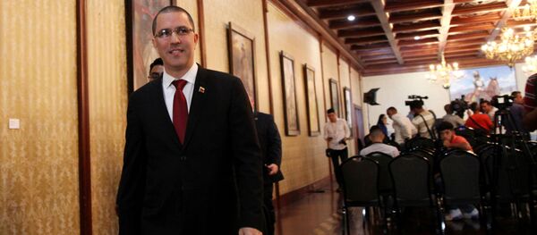 Jorge Arreaza, canciller de Venezuela - Sputnik Mundo
