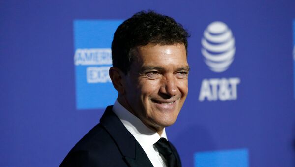 Antonio Banderas en los premios del Festival Internacional de Cine de Palm Springs - Sputnik Mundo