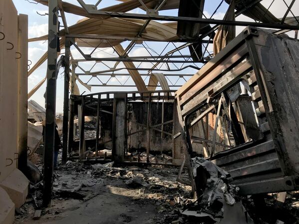 Así quedó la base estadounidense de Al Asad tras el ataque iraní - Sputnik Mundo