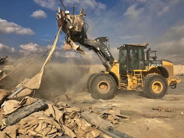 Así quedó la base estadounidense de Al Asad tras el ataque iraní - Sputnik Mundo