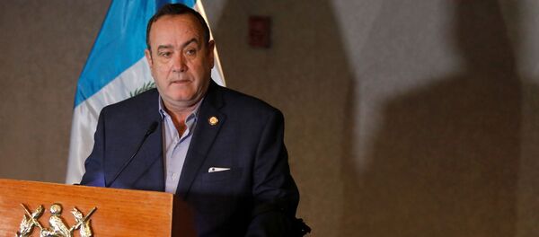 El presidente electo de Guatemala, Alejandro Giammattei - Sputnik Mundo
