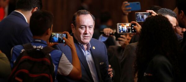 El presidente electo de Guatemala, Alejandro Giammattei - Sputnik Mundo