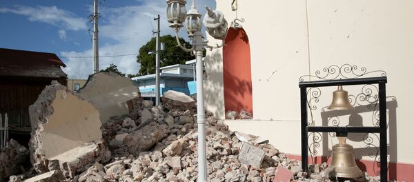 Consecuencias del terremoto en Puerto Rico - Sputnik Mundo