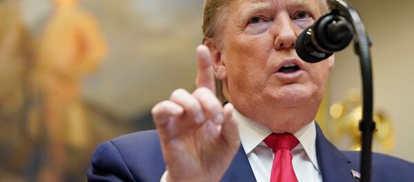 Donald Trump, presidente de EEUU - Sputnik Mundo