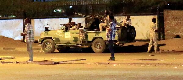 Militares de Sudán en Jartum - Sputnik Mundo