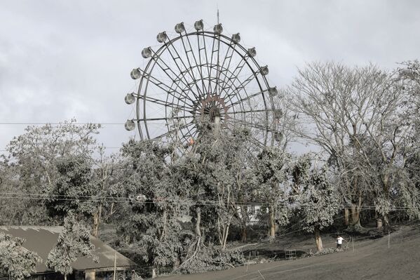 Bajo cenizas: así se ve Filipinas después de la erupción del volcán Taal
Bajo cenizas: así se ve Filipinas después de la erupción del volcán Taal
- Sputnik Mundo