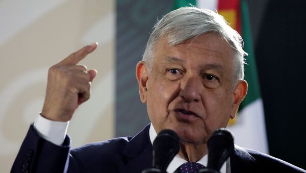 Andrés Manuel López Obrador, presidente de México - Sputnik Mundo