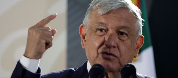 Andrés Manuel López Obrador, presidente de México - Sputnik Mundo