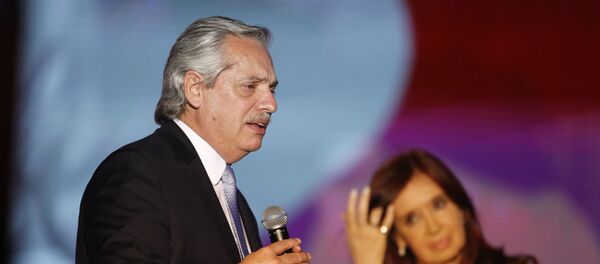 Alberto Fernández, presidente de Argentina - Sputnik Mundo