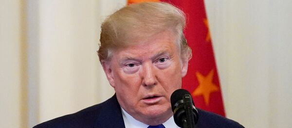 Donald Trump, presidente de EEUU - Sputnik Mundo