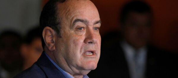 Alejandro Giammattei, presidente de Guatemala - Sputnik Mundo
