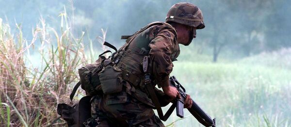 Un soldado del Ejército. Imagen referencial Un soldado del Ejército. Imagen referencial - Sputnik Mundo