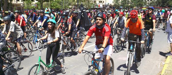 La revolución ciclista en Chile - Sputnik Mundo
