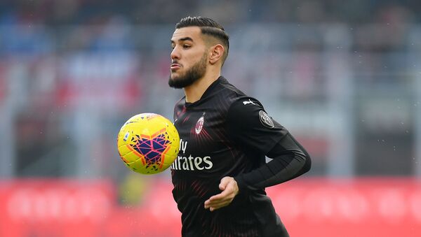 El futbolista Theo Hernández El futbolista Theo Hernández - Sputnik Mundo