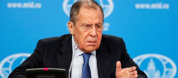 Serguéi Lavrov, ministro de Exteriores interino de Rusia - Sputnik Mundo