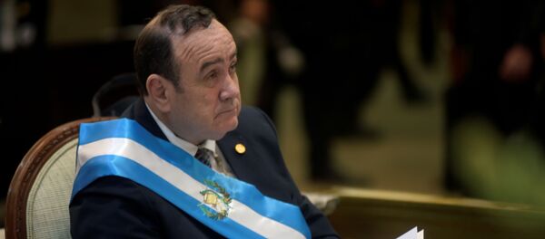 Alejandro Giammattei, el presidente de Guatemala Alejandro Giammattei, el presidente de Guatemala - Sputnik Mundo