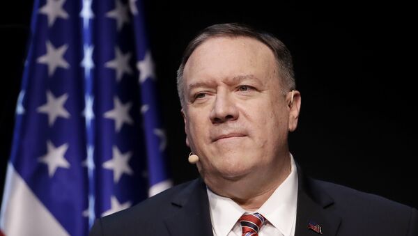 Mike Pompeo, secretario de Estado de EEUU - Sputnik Mundo