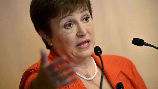 Kristalina Georgieva, directora ejecutiva del Fondo Monetario Internacional (FMI)