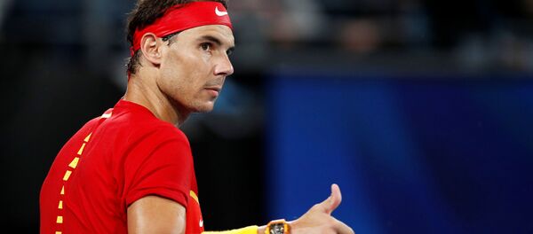 El tenista español Rafael Nadal El tenista español Rafael Nadal - Sputnik Mundo