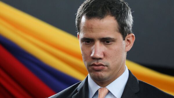 El autoproclamado presidente de Venezuela, Juan Guaidó - Sputnik Mundo