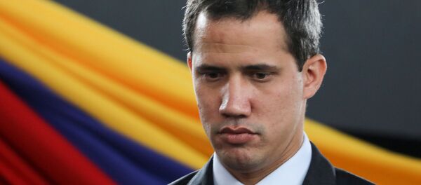 El autoproclamado presidente de Venezuela, Juan Guaidó El autoproclamado presidente de Venezuela, Juan Guaidó - Sputnik Mundo