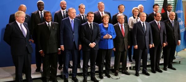 Participantes de la conferencia internacional sobre Libia en Berlín - Sputnik Mundo