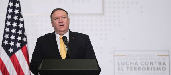 Mike Pompeo, secretario de Estado (canciller) de EEUU Mike Pompeo, secretario de Estado (canciller) de EEUU - Sputnik Mundo