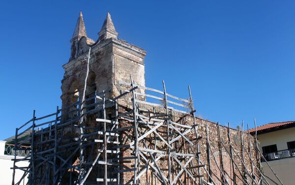 Ruinas de la Ermita de Nuestra Señora de la Candelaria de La Popa Ruinas de la Ermita de Nuestra Señora de la Candelaria de La Popa - Sputnik Mundo
