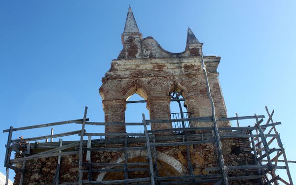 Ruinas de la Ermita de Nuestra Señora de la Candelaria de La Popa Ruinas de la Ermita de Nuestra Señora de la Candelaria de La Popa - Sputnik Mundo