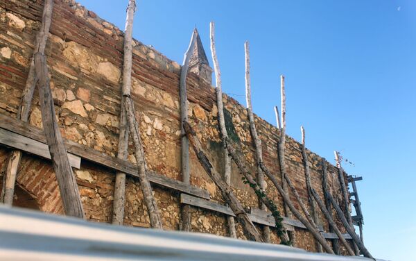 Ruinas de la Ermita de Nuestra Señora de la Candelaria de La Popa Ruinas de la Ermita de Nuestra Señora de la Candelaria de La Popa - Sputnik Mundo