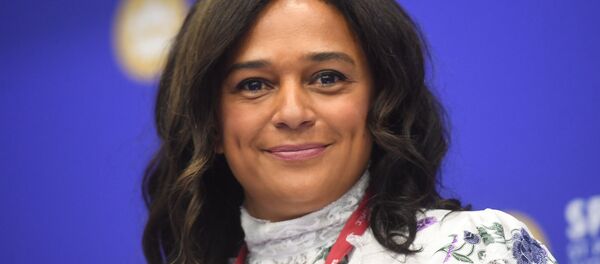 Isabel Jose dos Santos en San Petersburgo - Sputnik Mundo