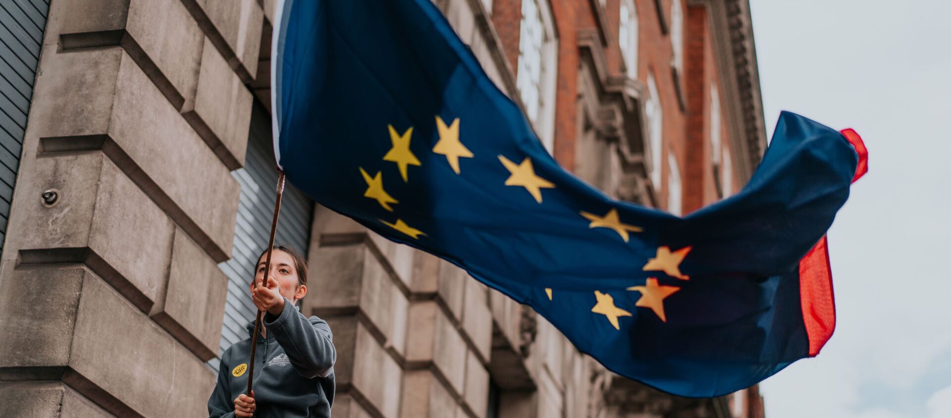 La bandera de la UE - Sputnik Mundo, 1920, 20.01.2020