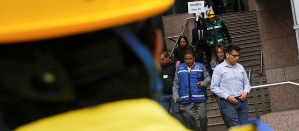 Macrosimulacro de sismo en México - Sputnik Mundo