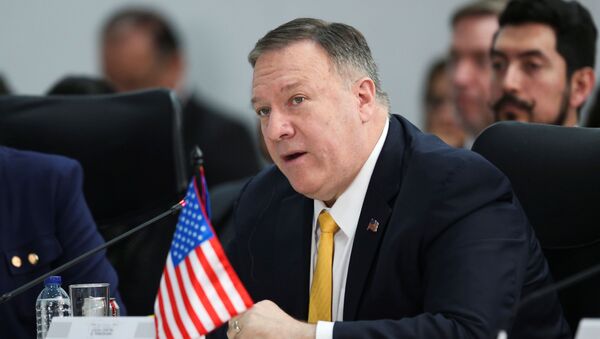 Mike Pompeo, secretario de Estado de EEUU - Sputnik Mundo