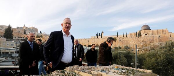 Benny Gantz, el líder de Azul y Blanco - Sputnik Mundo