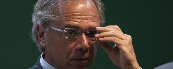 Paulo Guedes, el ministro de Economía de Brasil  - Sputnik Mundo