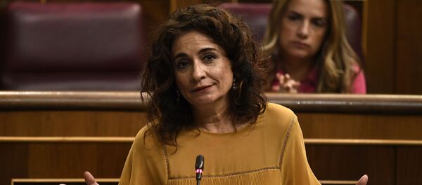 María Jesús Montero, ministra española de Hacienda - Sputnik Mundo