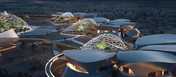 Prepárate para colonizar Marte: construyen en California el primer pueblo espacial Prepárate para colonizar Marte: construyen en California el primer pueblo espacial - Sputnik Mundo