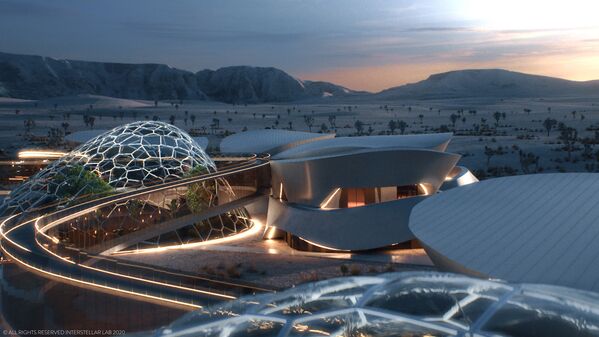 Prepárate para colonizar Marte: construyen en California el primer pueblo espacial - Sputnik Mundo