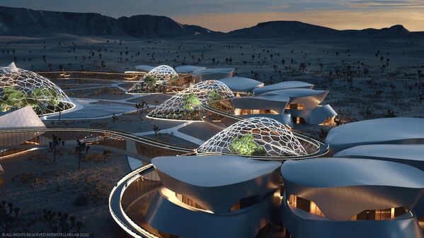 Prepárate para colonizar Marte: construyen en California el primer pueblo espacial - Sputnik Mundo