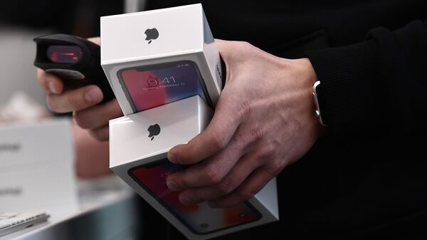 Un iPhone (imagen referencial) - Sputnik Mundo