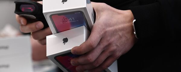 Un iPhone (imagen referencial) Un iPhone (imagen referencial) - Sputnik Mundo