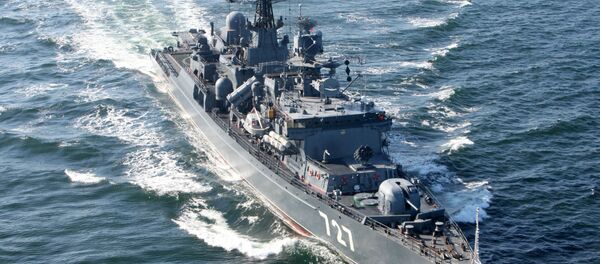 El buque de vigilancia 'Yaroslav Mudri' El buque de vigilancia 'Yaroslav Mudri' - Sputnik Mundo