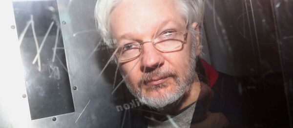  Julian Assange, el fundador del sitio de filtraciones WikiLeaks - Sputnik Mundo