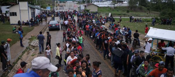 Migrantes centroamericanos - Sputnik Mundo