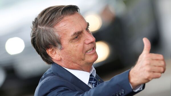 Jair Bolsonaro, el presidente de Brasil Jair Bolsonaro, el presidente de Brasil - Sputnik Mundo
