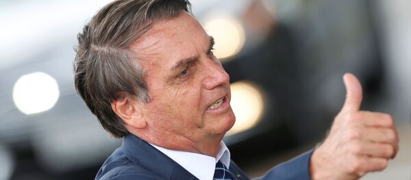Jair Bolsonaro, el presidente de Brasil - Sputnik Mundo